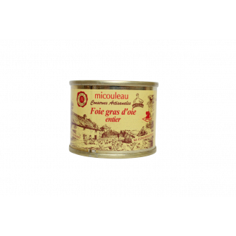 Whole Goose Foie Gras (canned)