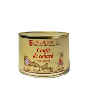 Confit canard Boite 4 cuisses