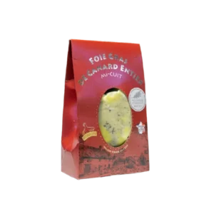 Foie gras canard mi cuit sous vide