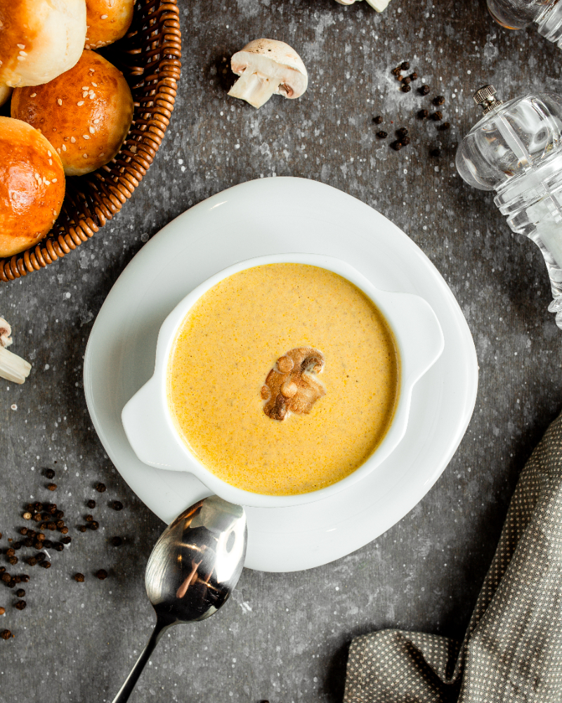 Recette du Velouté de Potiron au Foie gras