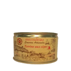 Terrine aux cèpes