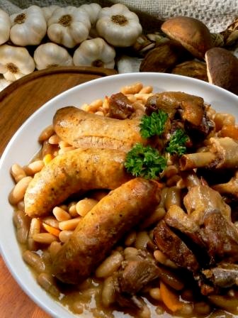 Véritable recette du Cassoulet Toulousain au Confit de Canard et de Porc