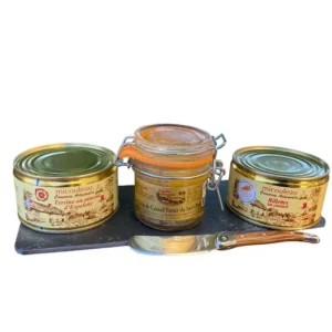 kit apero 2 terrines et 1 foie gras