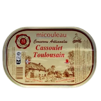 Cassoulet toulousain barquette