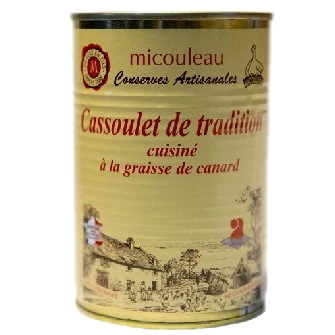 Cassoulet traditionnel du sud Ouest
