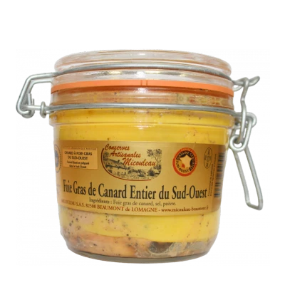 Foie gras canard sud Ouest