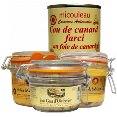 Foie gras menu image