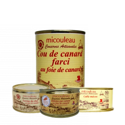 Gourmandises au Foie Gras Canard