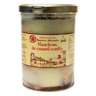 Manchons canard artisanaux