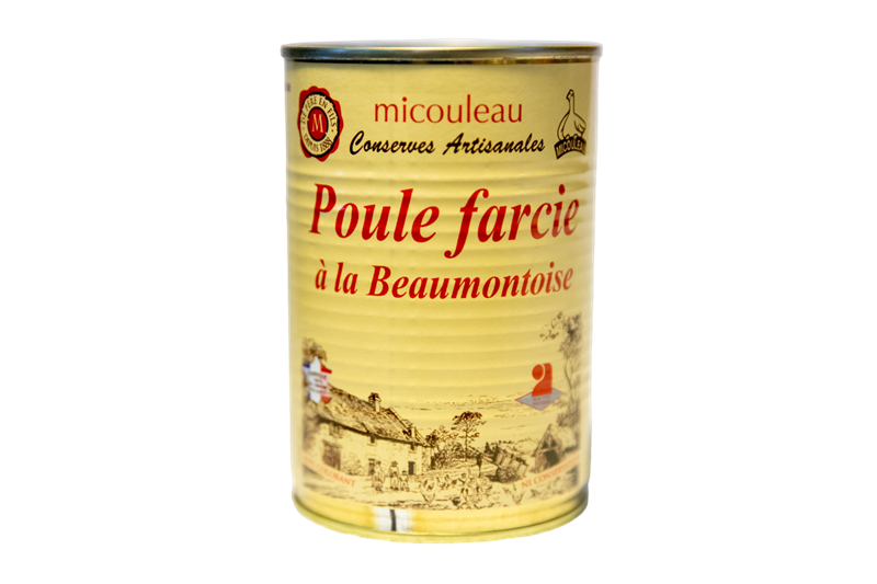 poule farcie à la beaumontoise