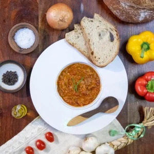 Piperade cuisinée graisse de canard