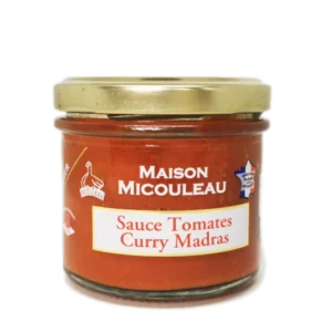 Sauce tomate curry madras