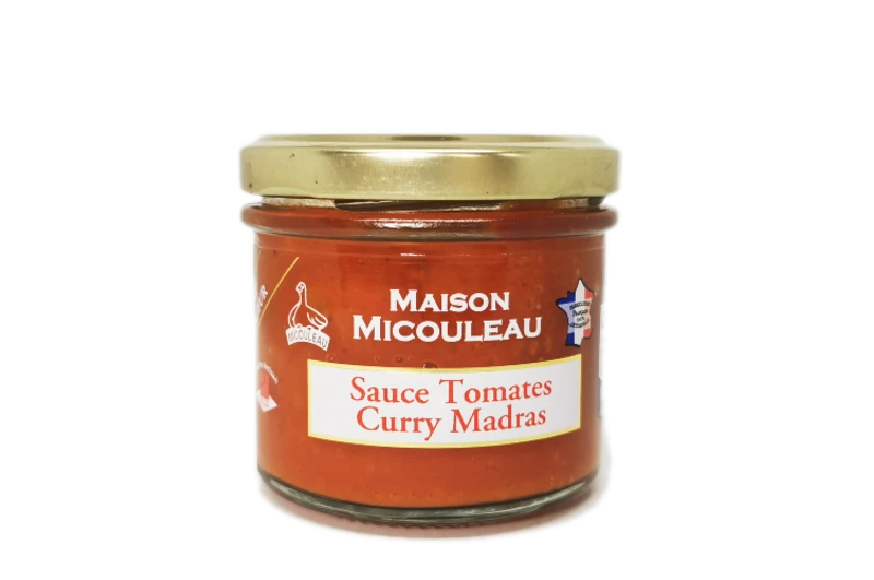 Sauce tomate curry madras