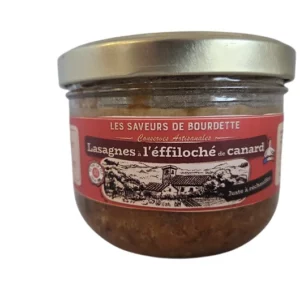 lasagnes à l'effiloché de canard 320g